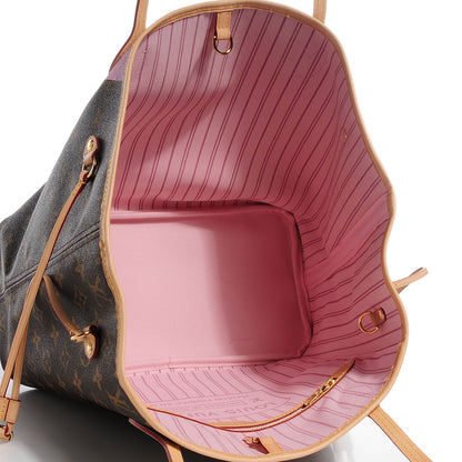 Louis Vuitton Monogram Porto Cervo V Neverfull MM Rose Ballerine 6 of 8