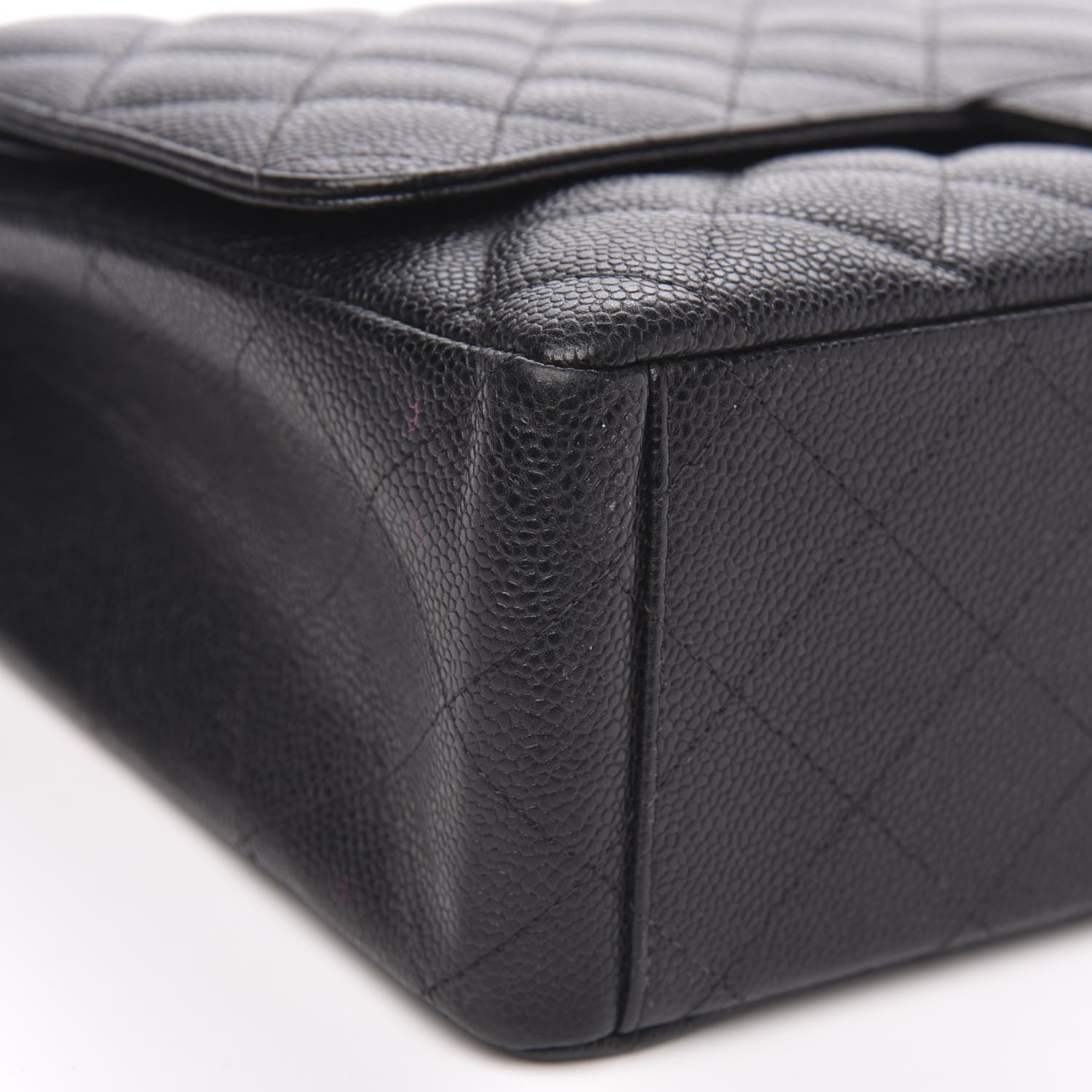 Chanel Caviar Quilted Maxi Double Flap Black 12 of 13