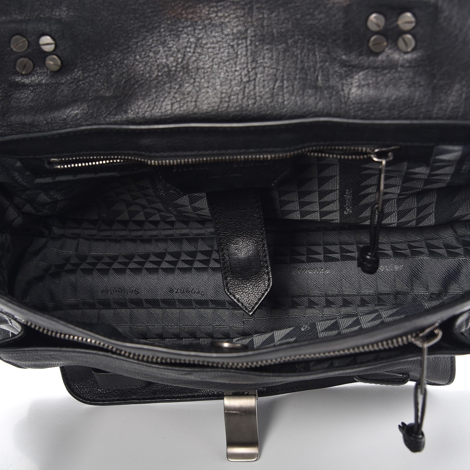 Proenza Schouler Lambskin Medium PS1 Satchel Black 6 of 10
