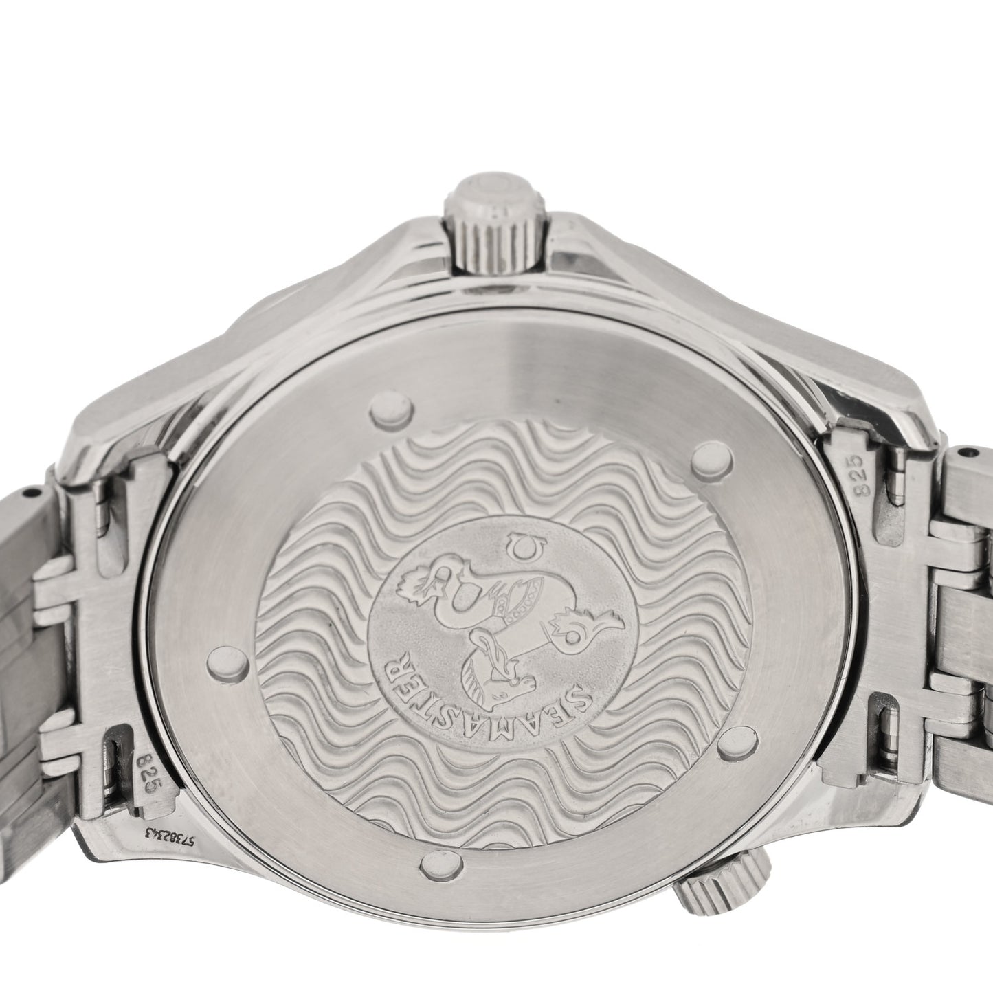 Stainless Steel 41mm Seamaster Professional Quartz Watch Blue 2221.80