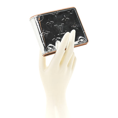 Louis Vuitton Monogram Mirror Slender Wallet Silver 2 of 8