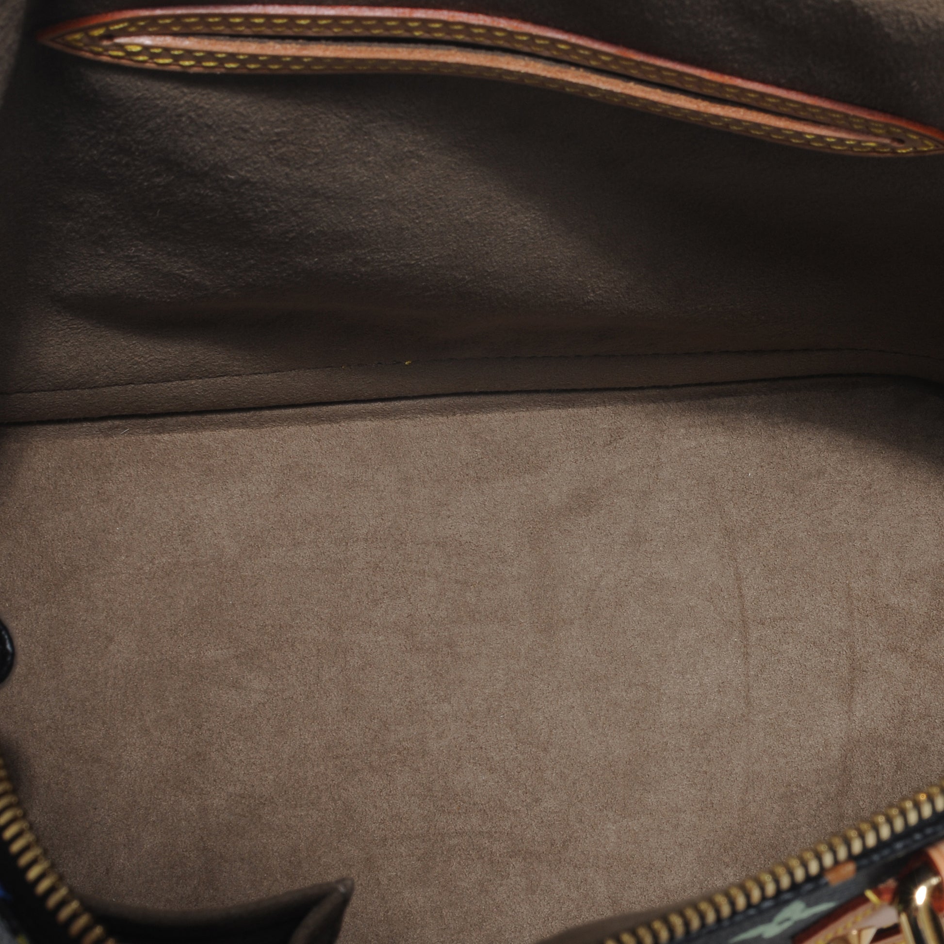 Louis Vuitton Monogram Multicolor Alma Black 7 of 8