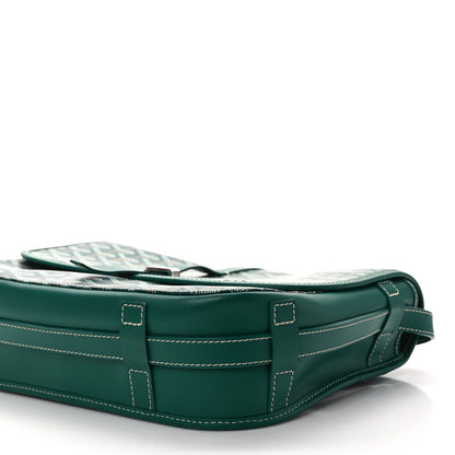 Goyard Goyardine Belvedere II MM Messenger Bag Green 9 of 11