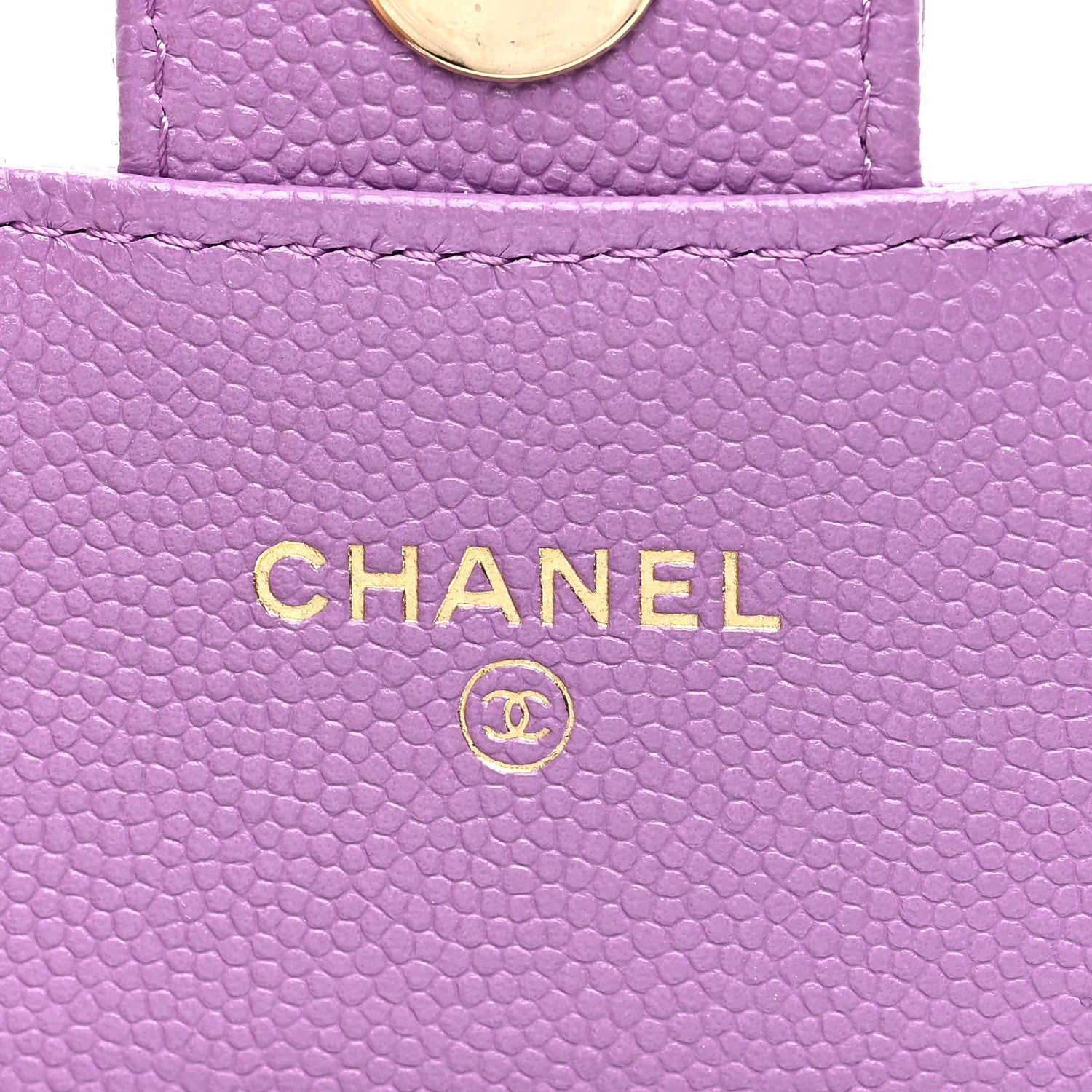 Chanel Caviar Quilted Mini Chain Bag Purple 6 of 10