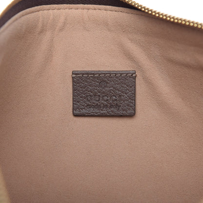 Gucci GG Supreme Monogram Large Ophidia Pouch Clutch Brown 8 of 9