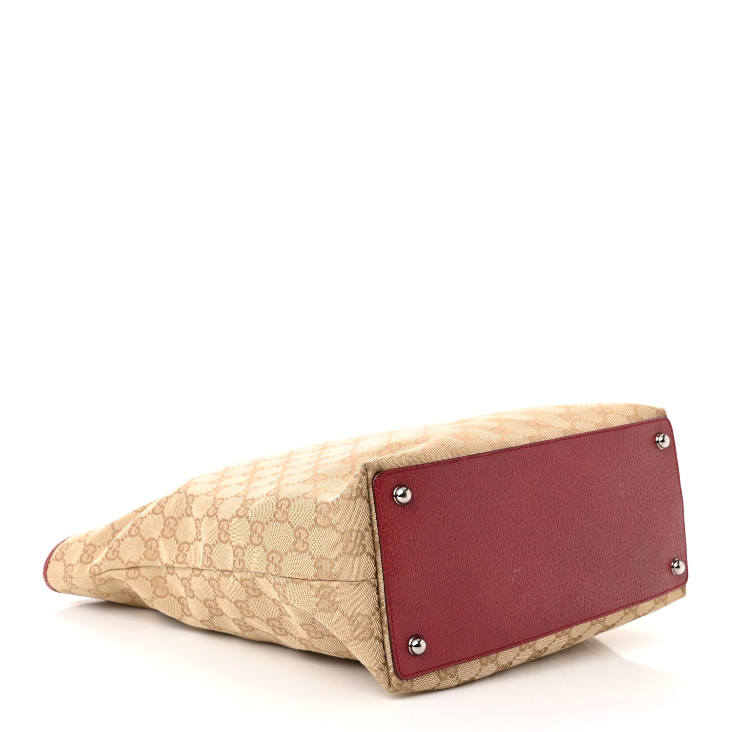 Gucci Monogram Large Eclipse Tote Red 4 of 16