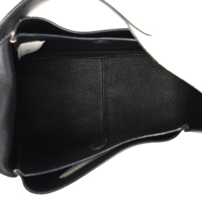 Prada Vitello Daino Soft Dynamique Hobo Talco Black 5 of 11