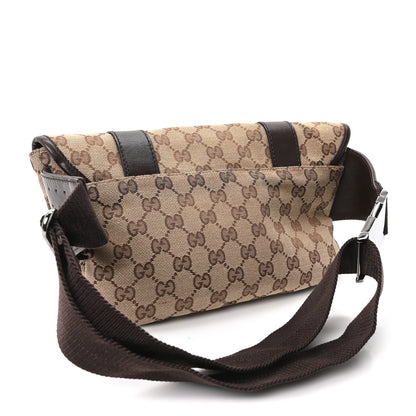 Gucci Monogram Waist Belt Bag Dark Brown 3 of 10