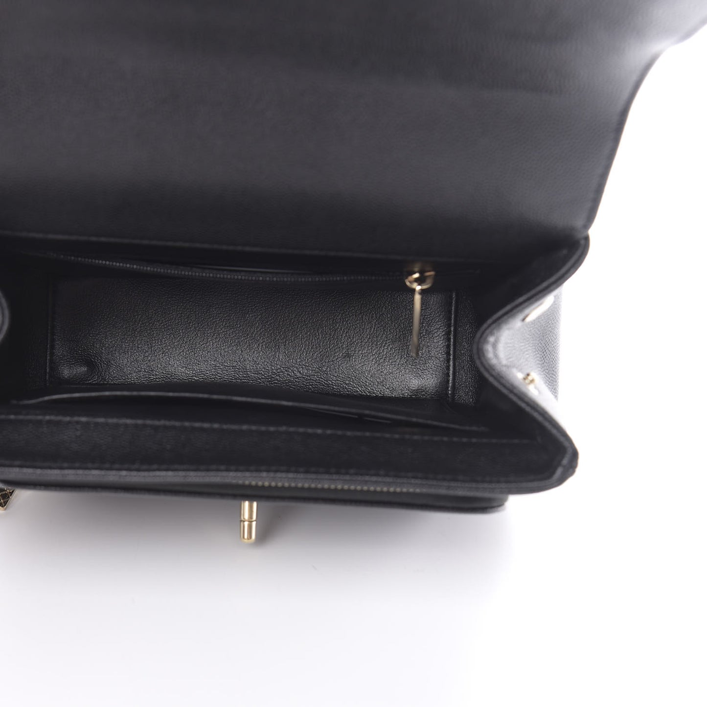 Caviar Quilted Medium Business Affinity Flap Black