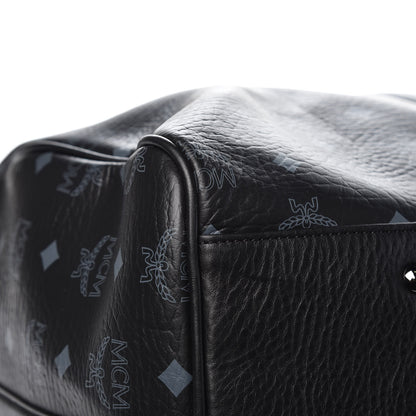 MCM Visetos XLarge Traveler Weekender Bag Black 9 of 11