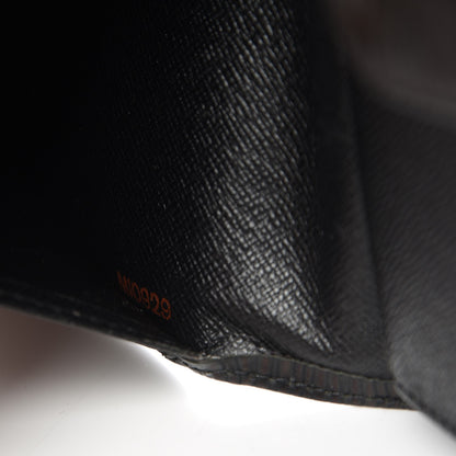 Louis Vuitton Epi Viennois Continental French Purse Wallet Black 7 of 9