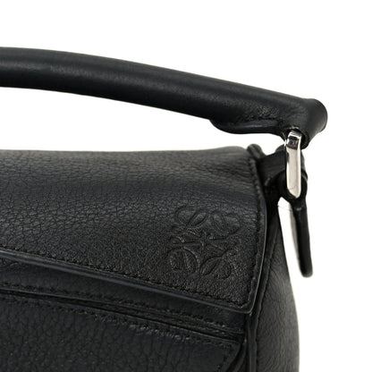 Loewe Calfskin Mini Puzzle Bag Black 9 of 12