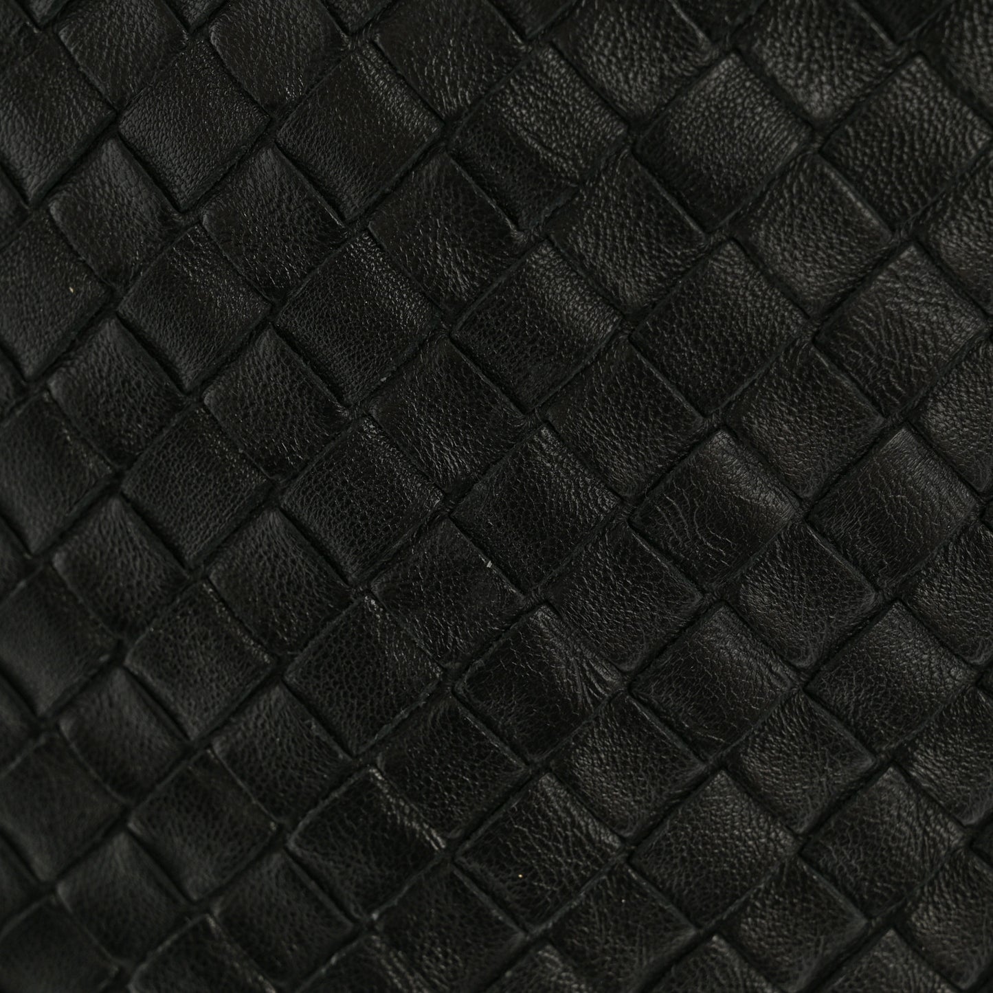 Nappa Intrecciato Large Veneta Hobo Black