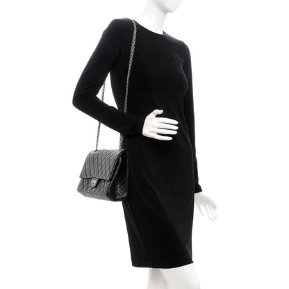 Chanel Aged Calfskin Quilted 2.55 Reissue 226 Flap Black 2 of 9