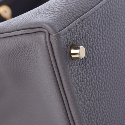Hermes Togo Kelly Retourne 35 Etain 8 of 40