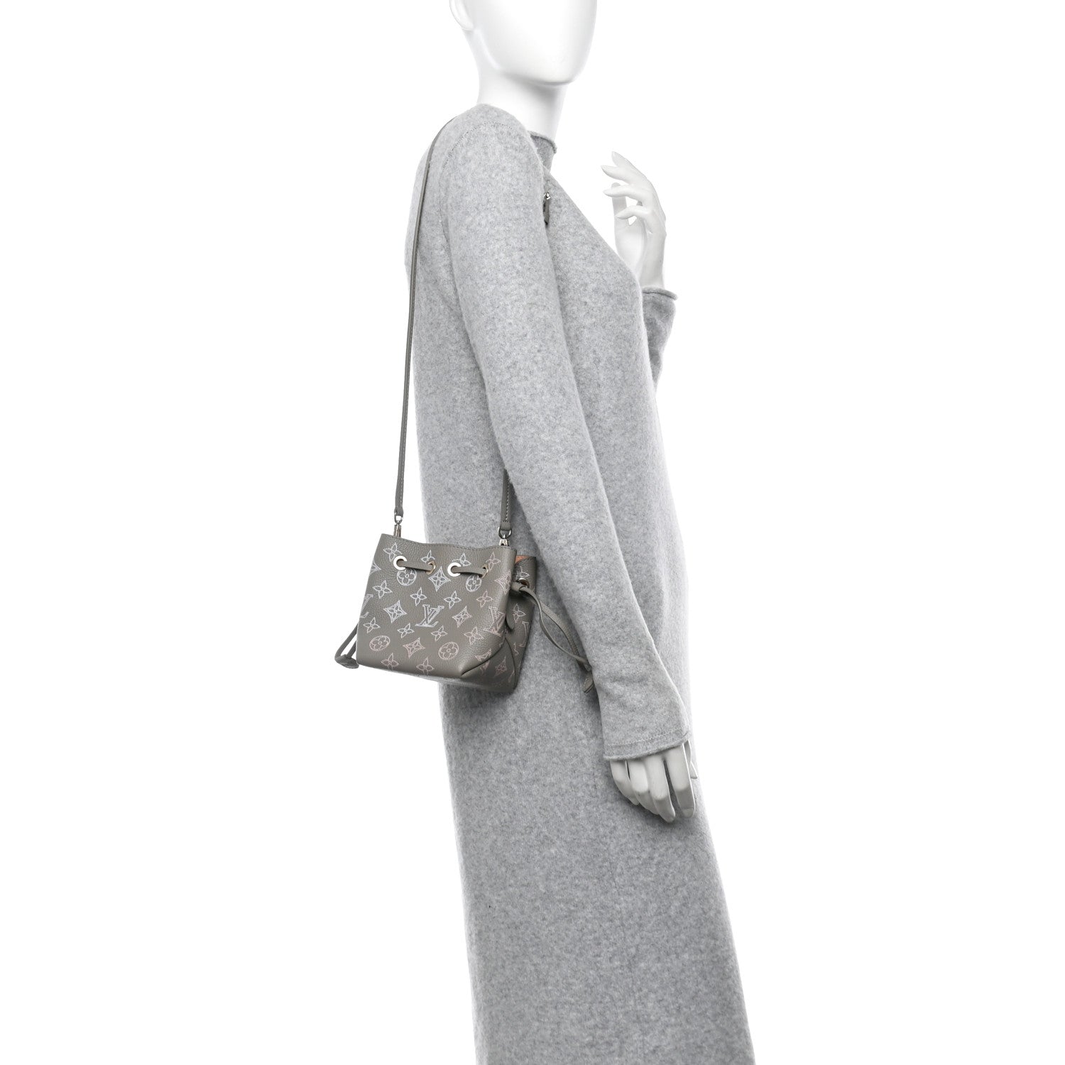 Louis Vuitton Mahina Flight Mode Pico Bella Tote Grey 2 of 10