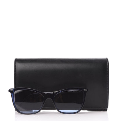 Chanel CC Cat Eye Sunglasses 5437-Q Dark Blue 8 of 8
