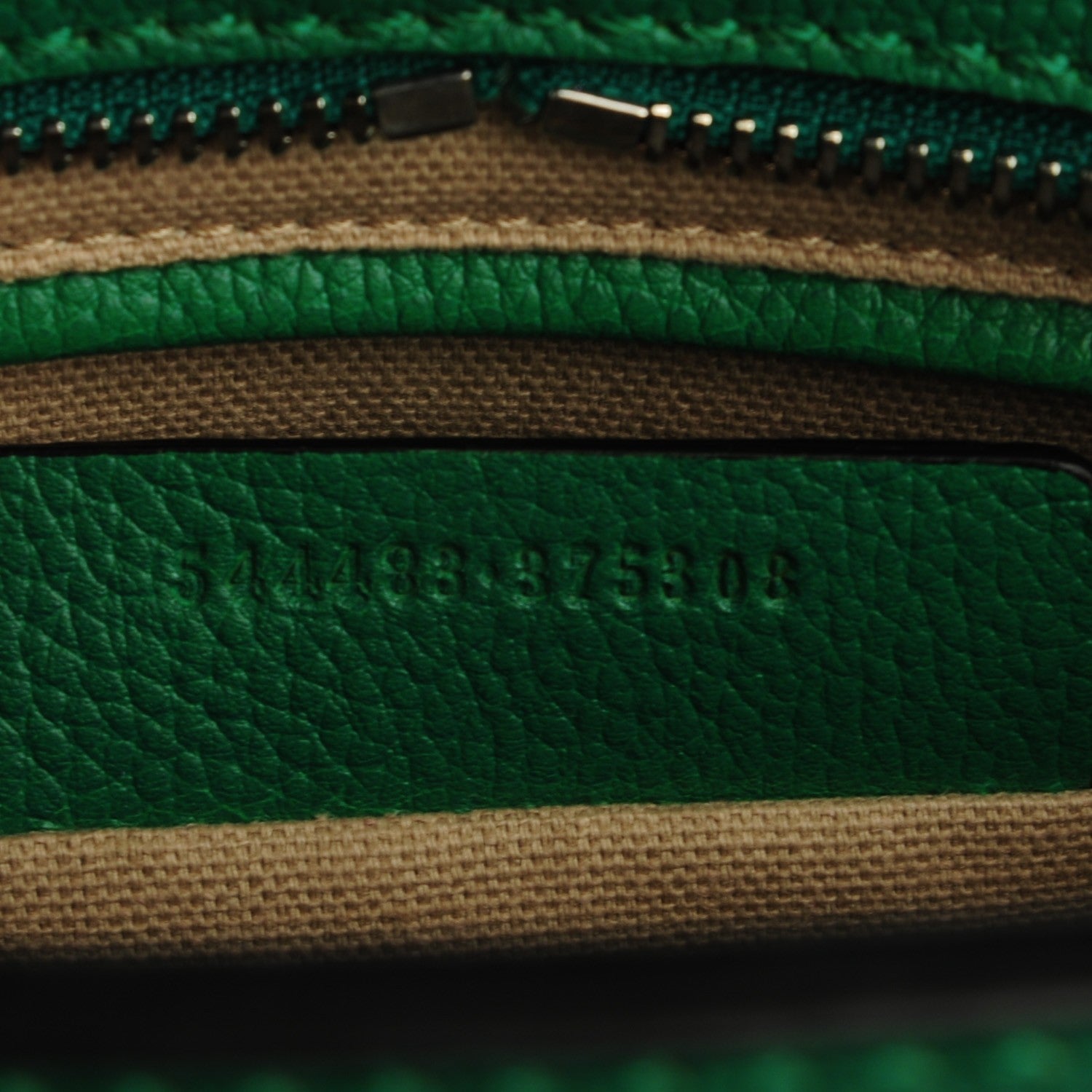 Alexander McQueen Pebbled Calfskin Mini Padlock Green 7 of 7