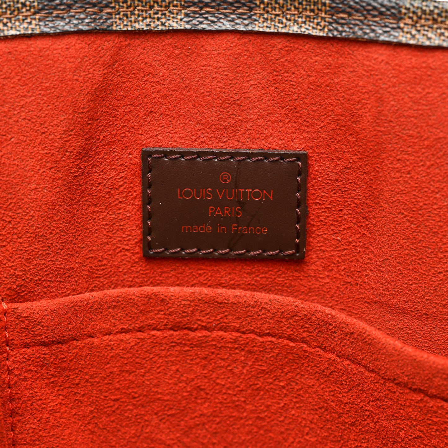 Damier Ebene Sac Plat