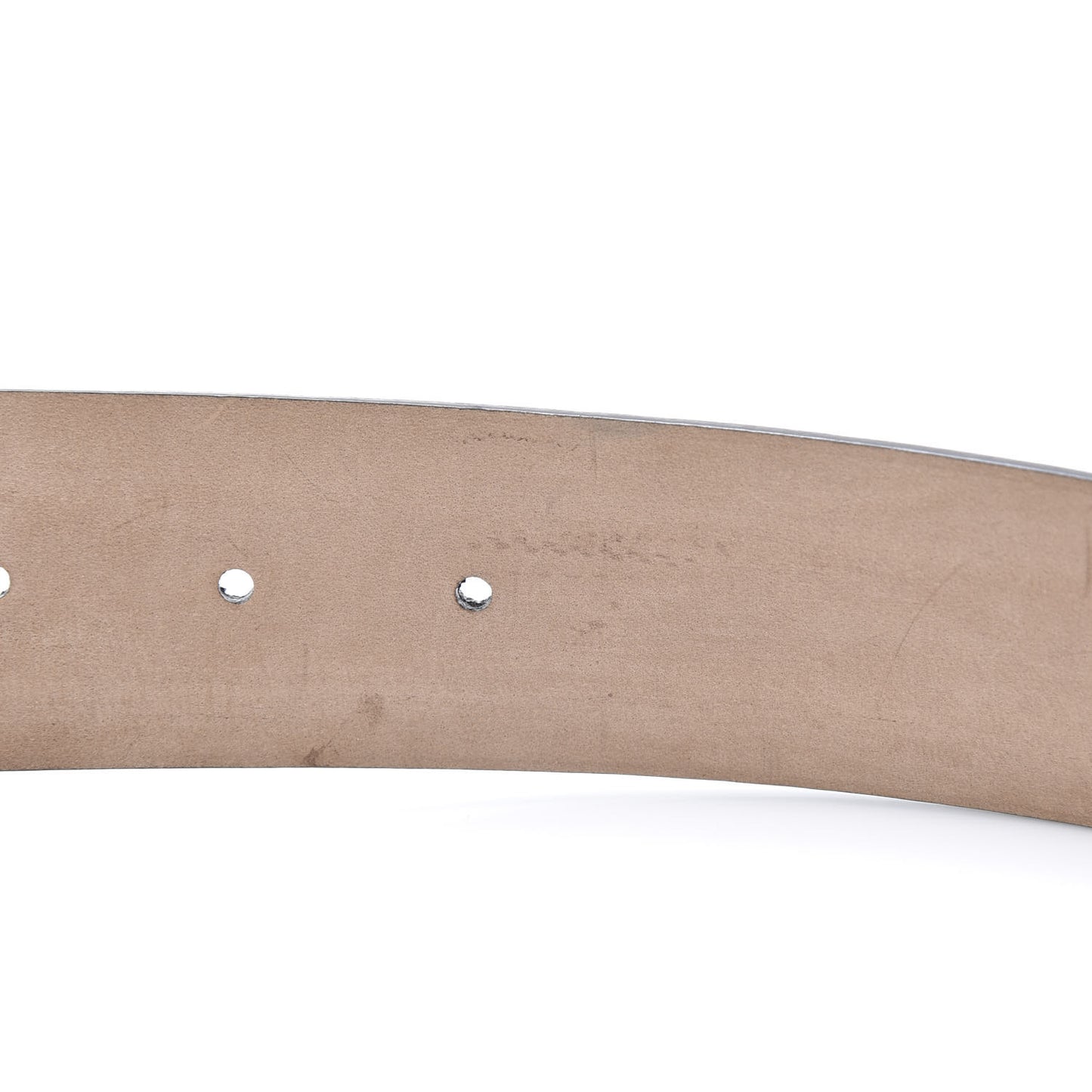 GG Supreme Monogram Selleria Interlocking G 40mm Belt 80 32 Beige Ebony Cuir