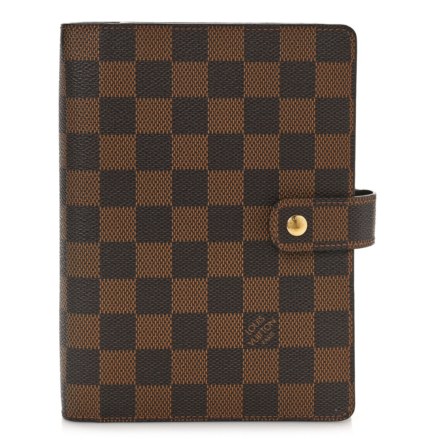 Louis Vuitton Damier Ebene Medium Ring Agenda Cover 1 of 9