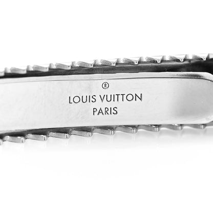 Louis Vuitton Monogram Nanogram Hair Clips Gold Silver 3 of 3