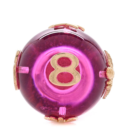 Christian Dior Resin Pearl Dior Tribales Earrings Gold White Transparent Rani Pink 6 of 7