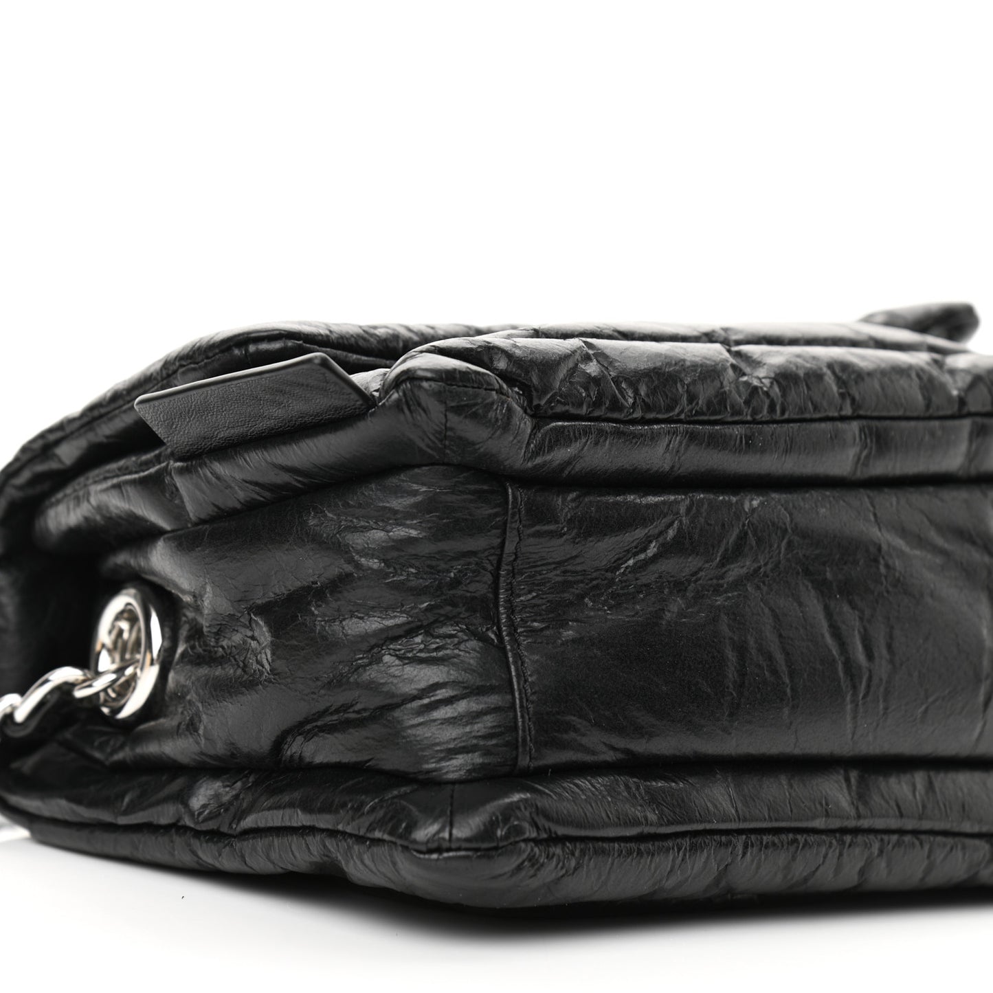 Lambskin The Pillow Bag Black