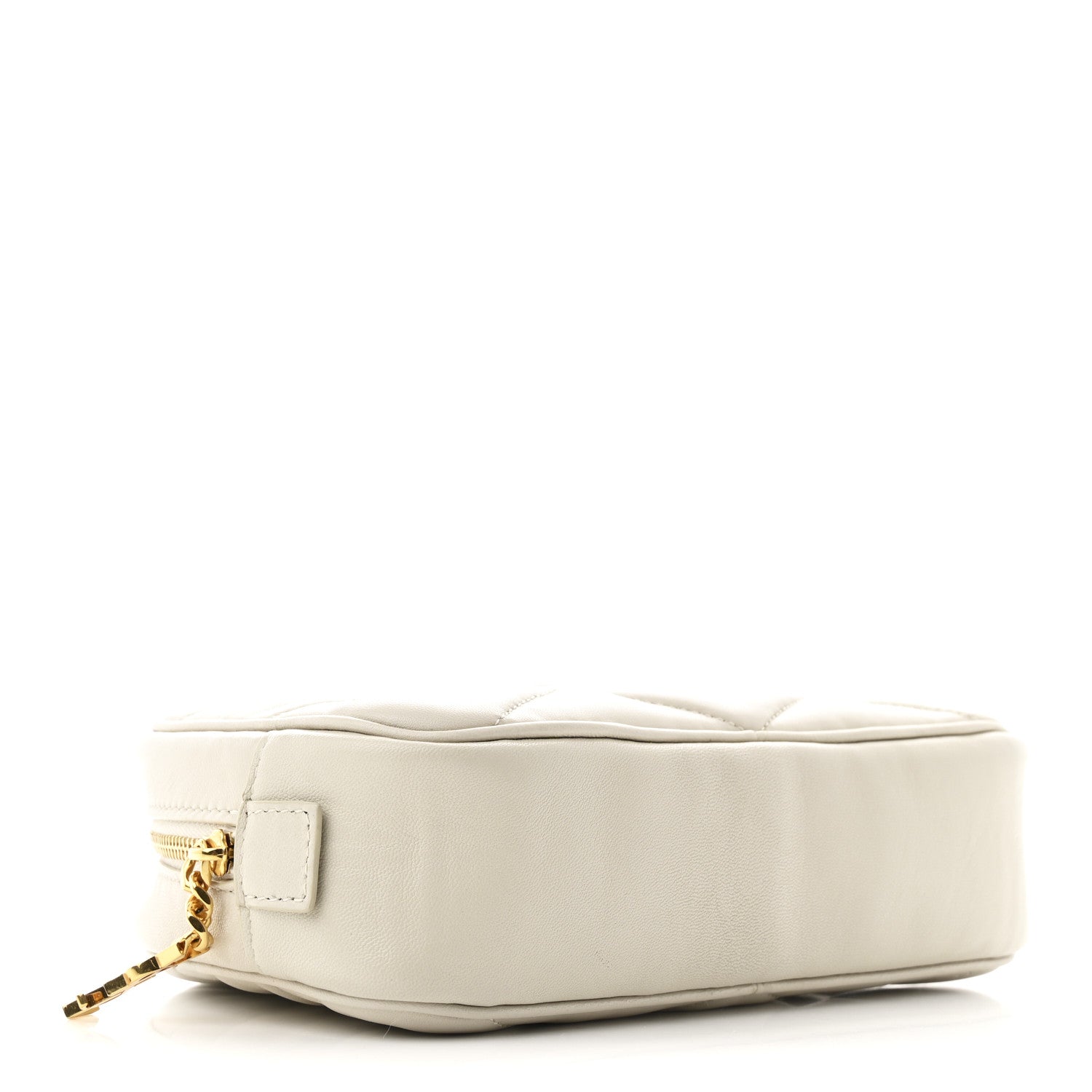 Saint Laurent Lambskin Quilted Lolita Cosmetic Pouch Crema Soft 4 of 10