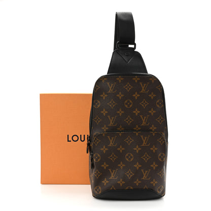 Louis Vuitton Monogram Macassar Avenue Sling Bag 11 of 11