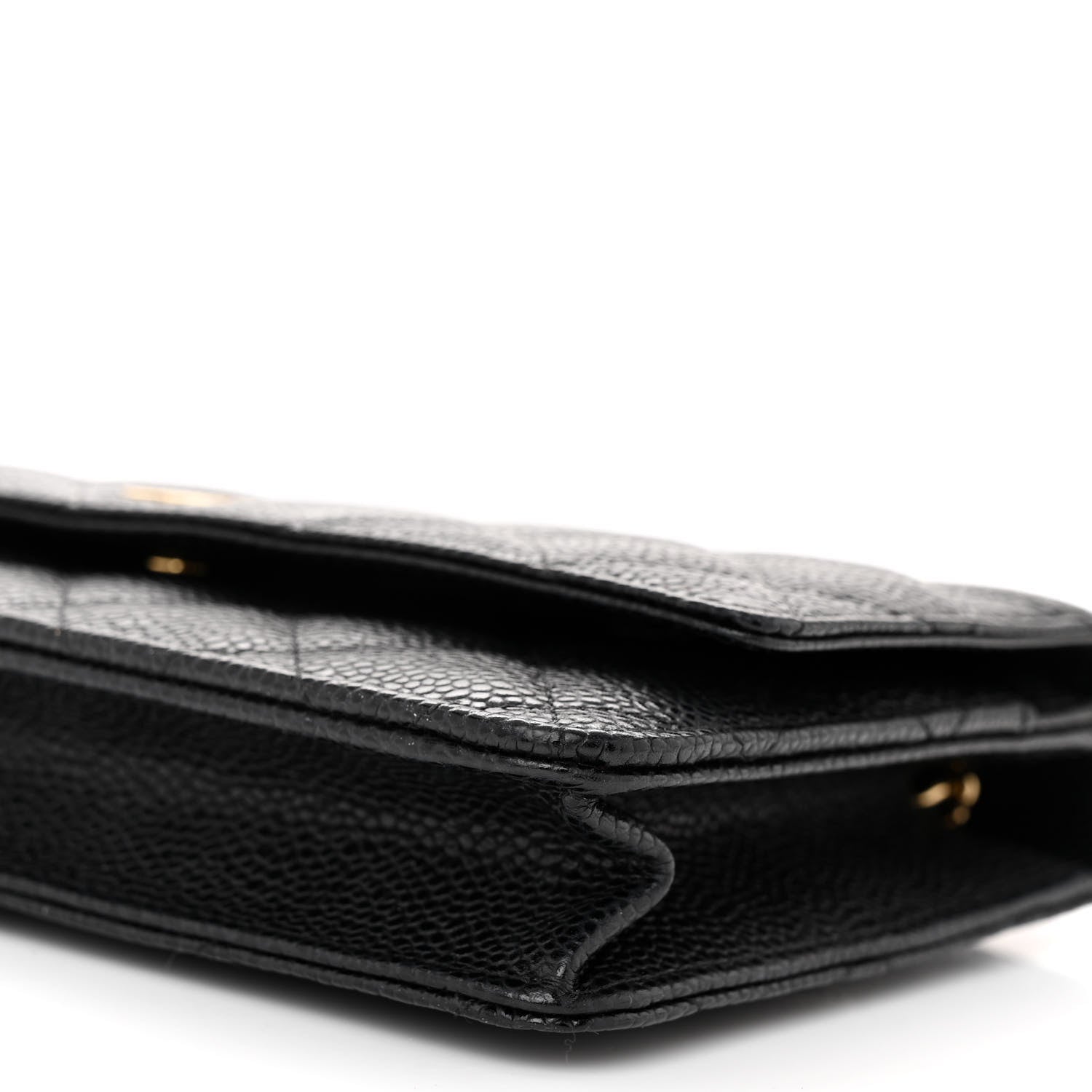 Chanel Caviar Quilted Wallet on Chain WOC Black 12 of 13