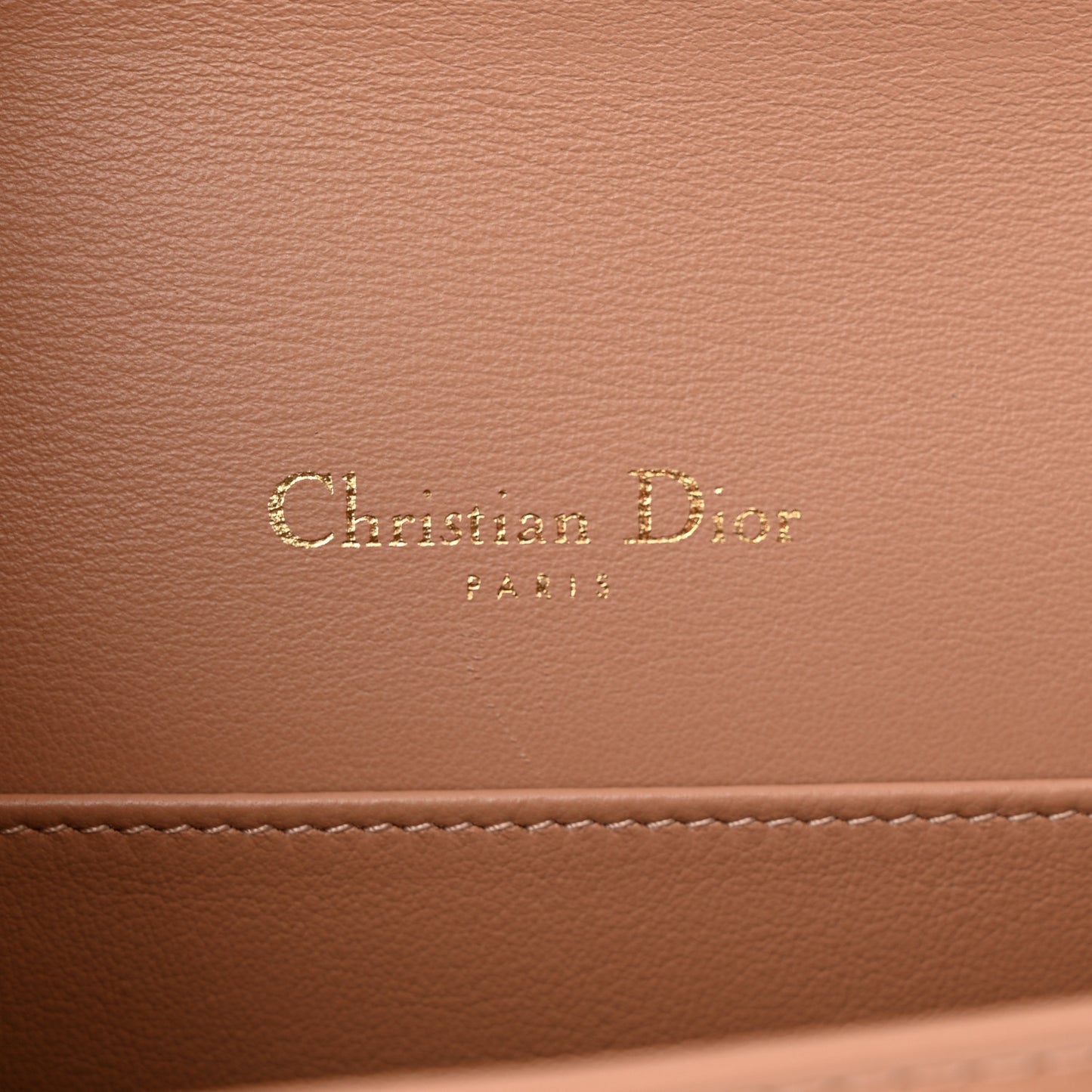 Patent Cannage Lady Dior Convertible Clutch Beige