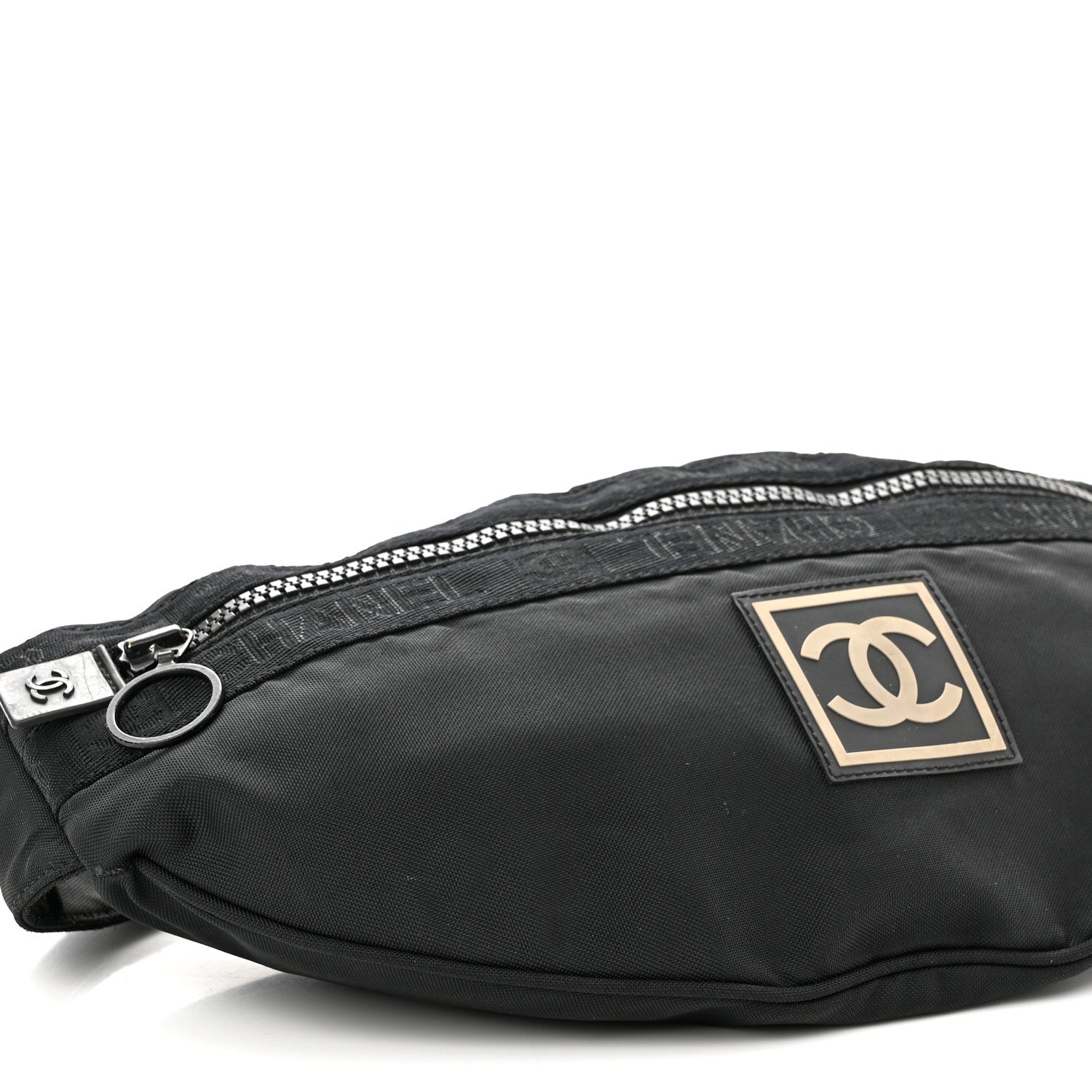 Chanel Nylon Sport Waist Bag Black 9 of 10