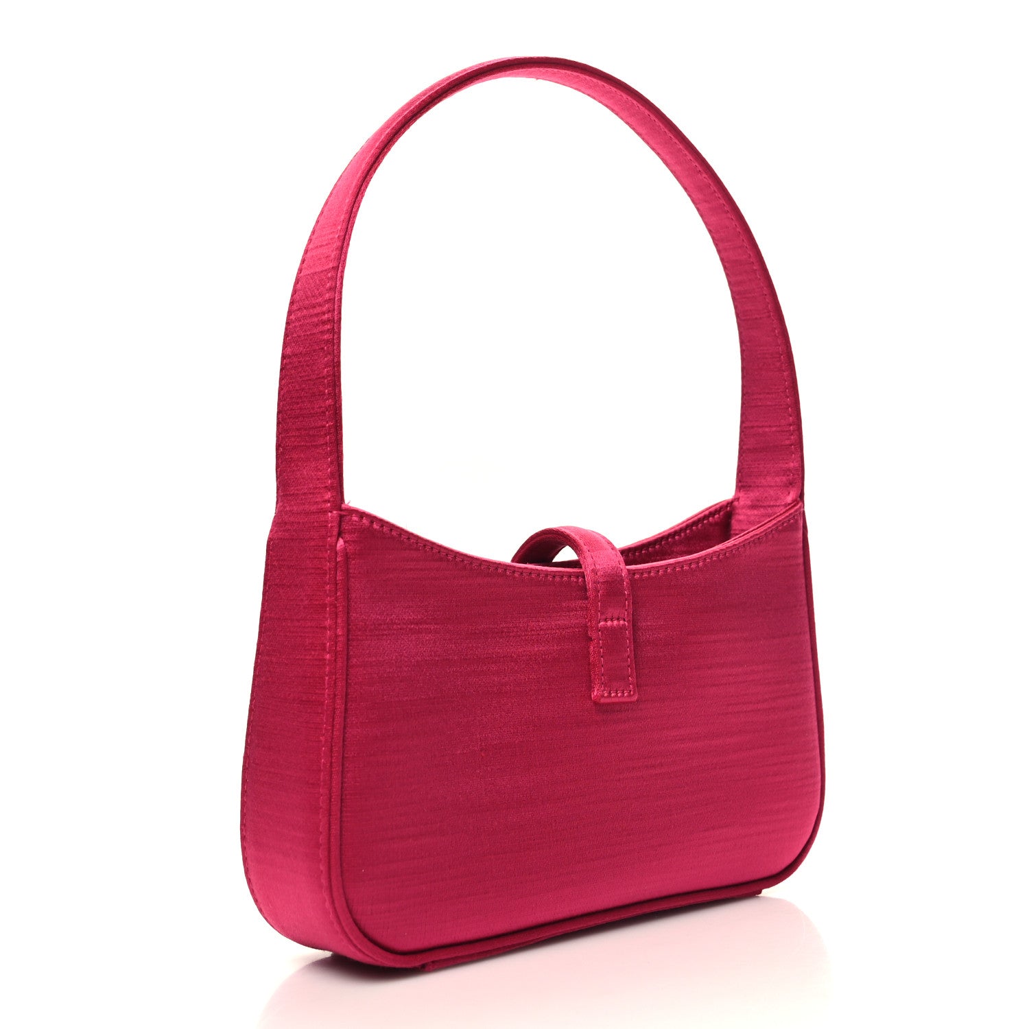 Saint Laurent Satin Le 5 A 7 Mini Hobo Guava Pink 4 of 11