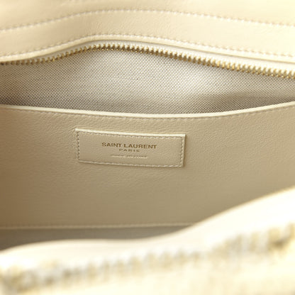 Saint Laurent Raffia Baby Monogram Downtown Cabas Naturale 9 of 10