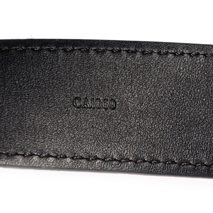 Louis Vuitton Damier Graphite Ceinture Force Belt 85 34 6 of 7