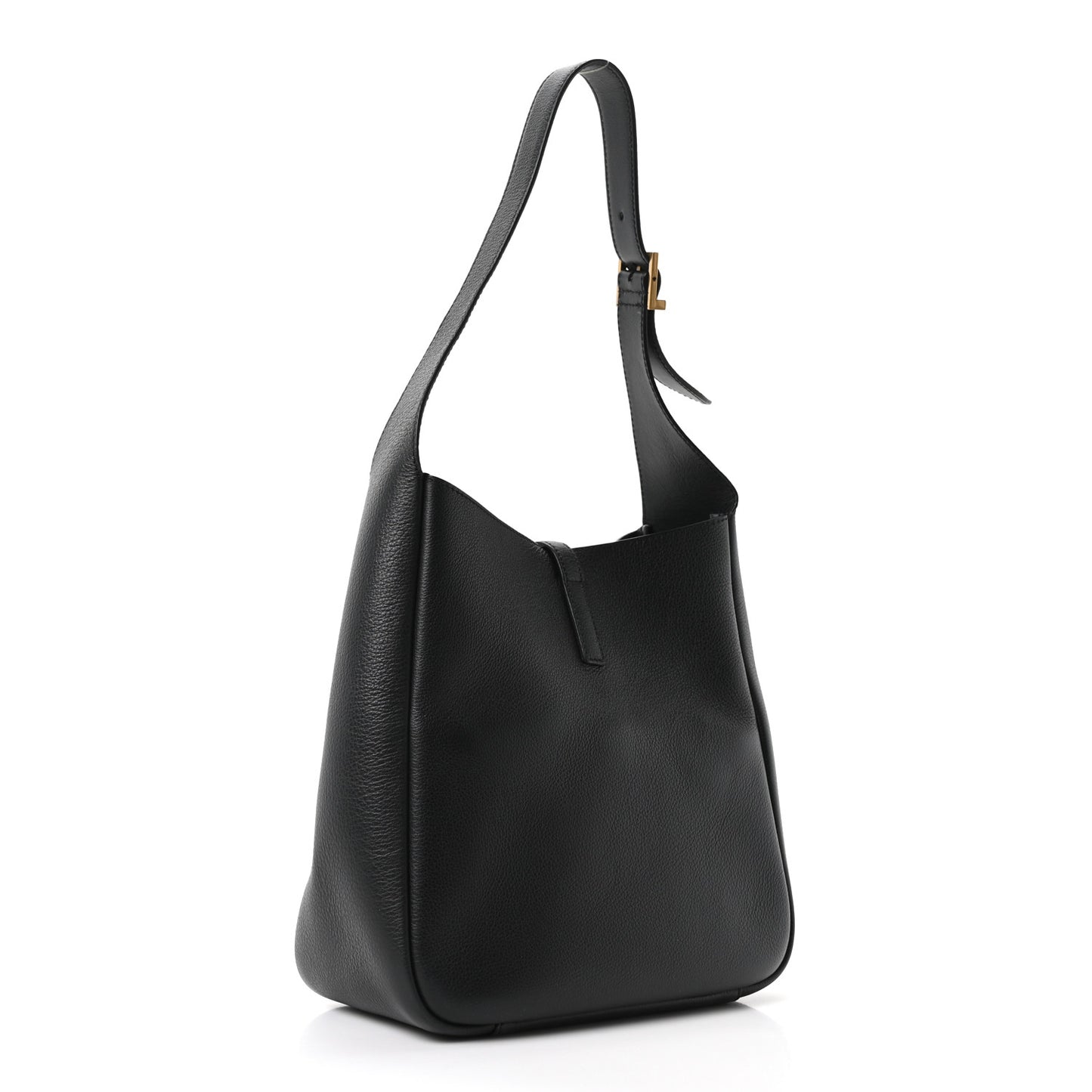 Smooth Calfskin Small Le 5 A 7 Soft Hobo Black