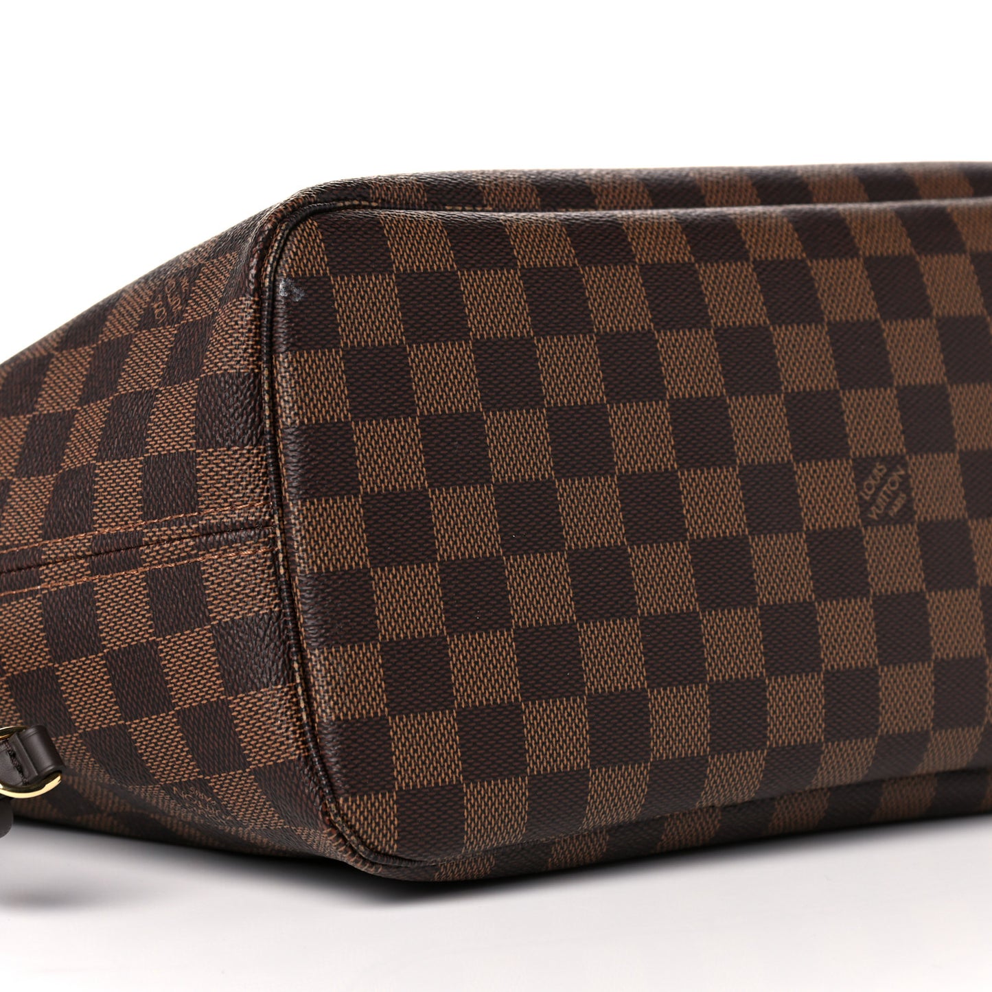 Damier Ebene Neo Neverfull MM Rose Ballerine