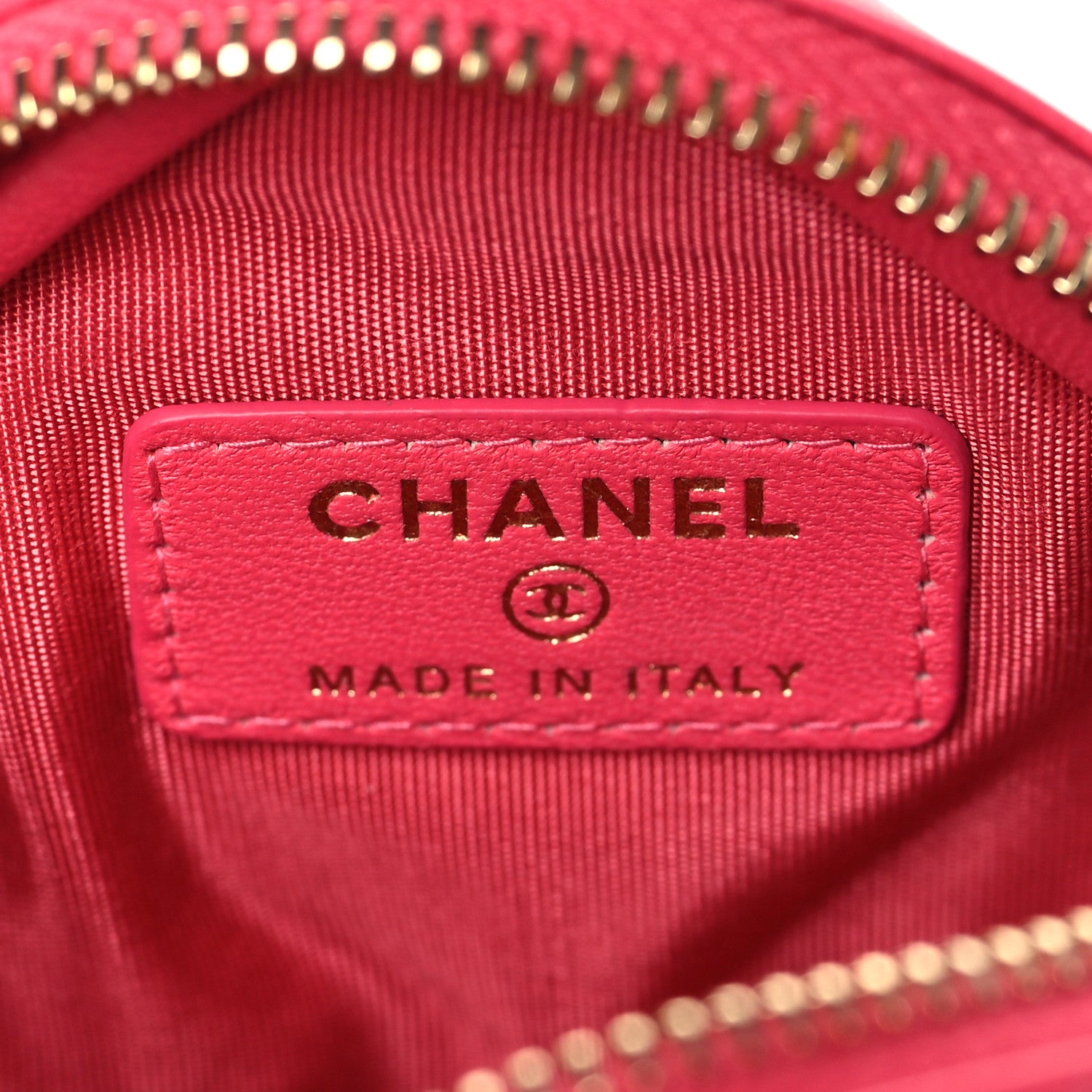 Chanel Lambskin Quilted Diamond Coin Purse Pink 5 of 8