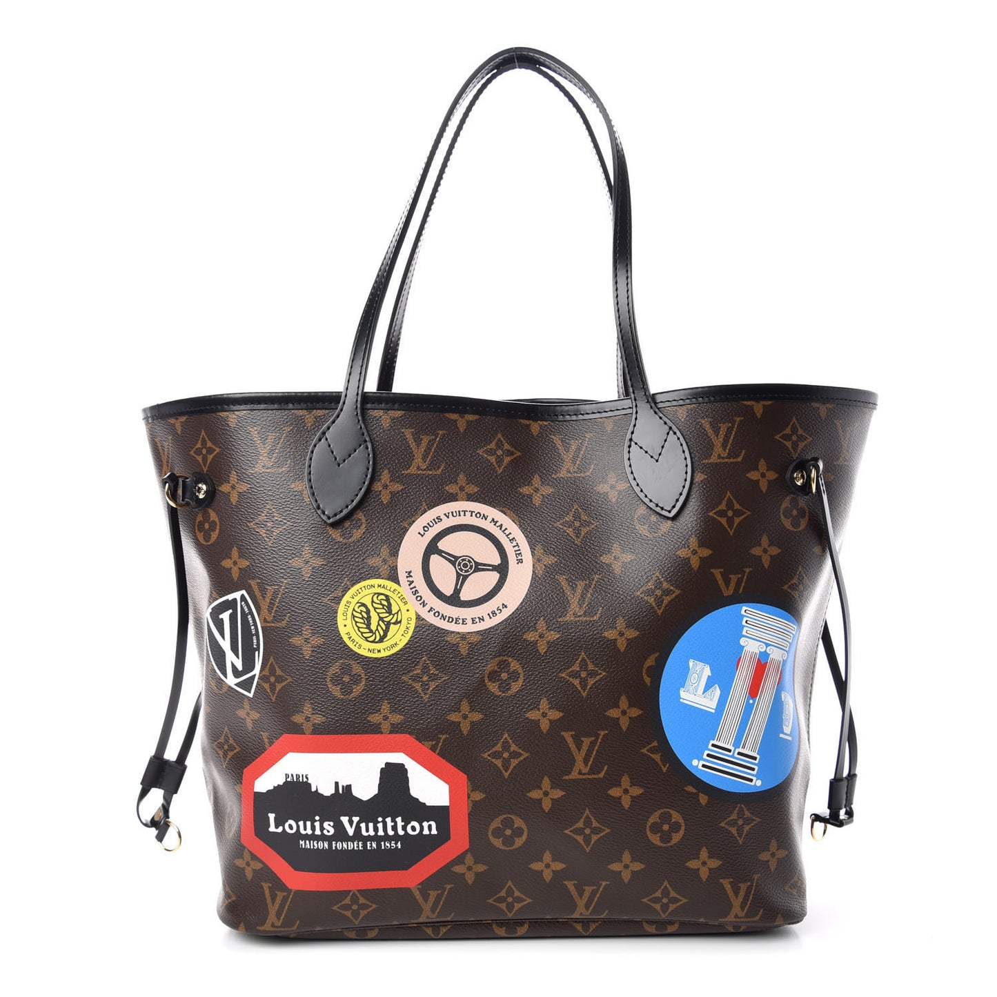 Monogram World Tour Neverfull MM