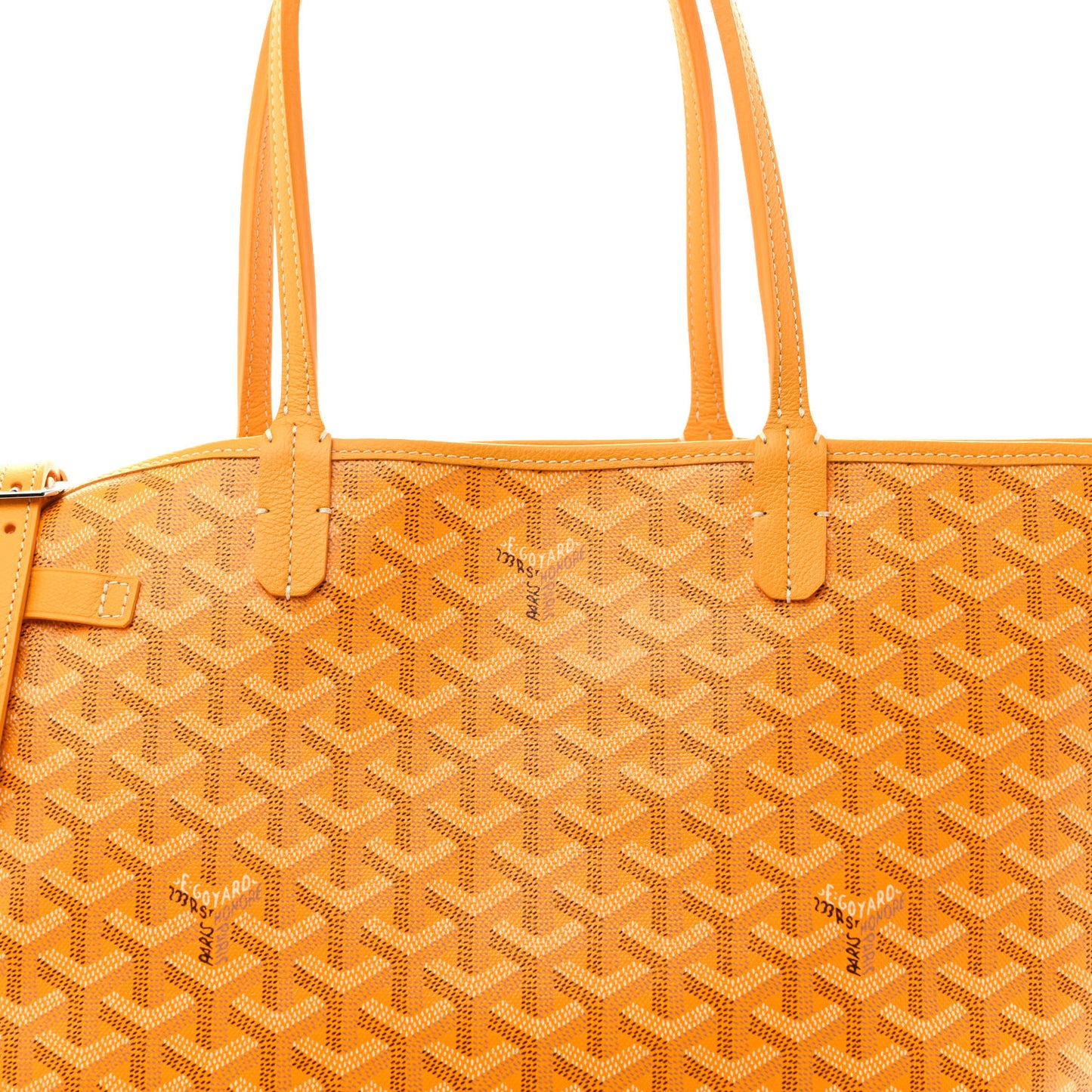 Goyardine Chien Gris Bag Yellow