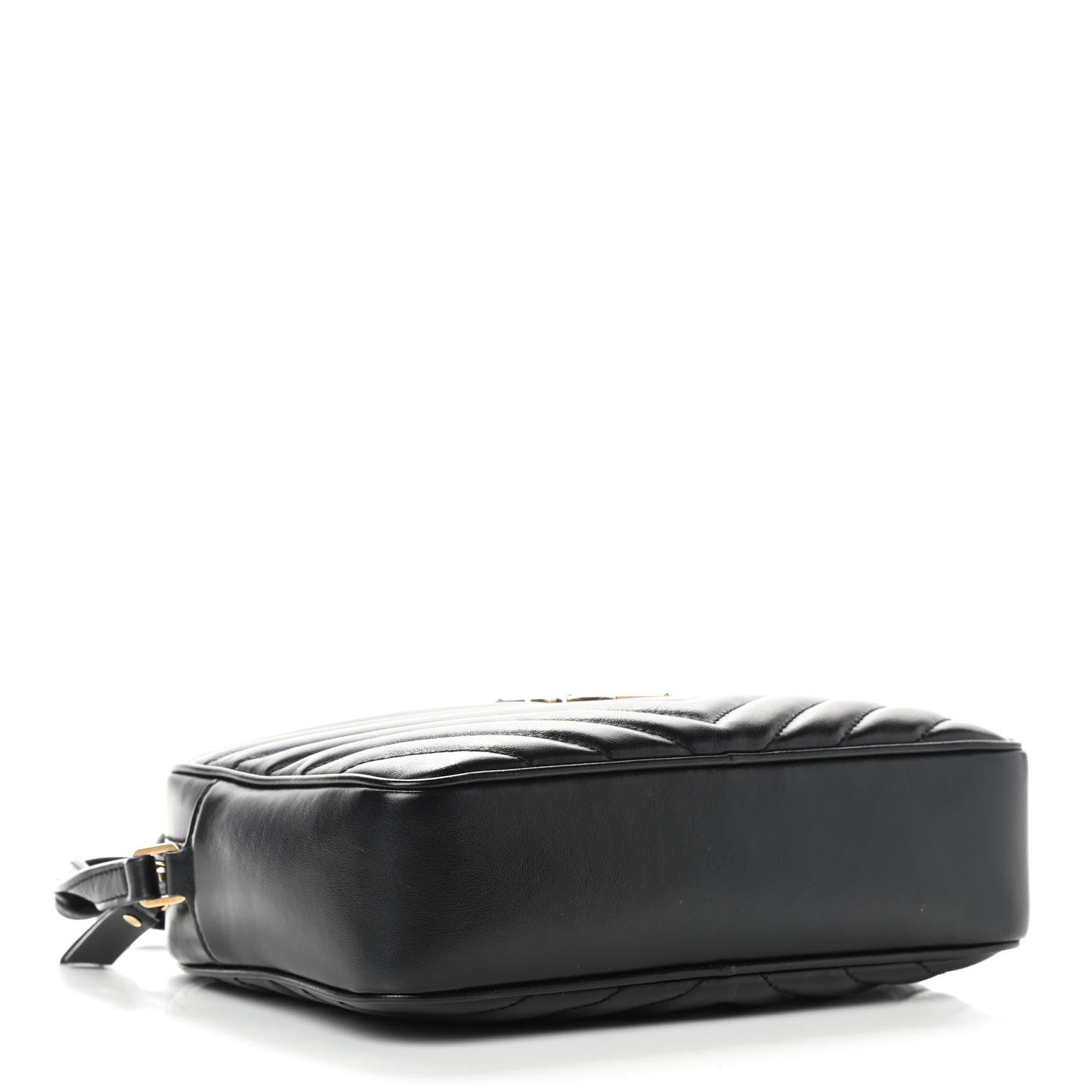 Saint Laurent Calfskin Matelasse Monogram Lou Camera Bag Black 7 of 9