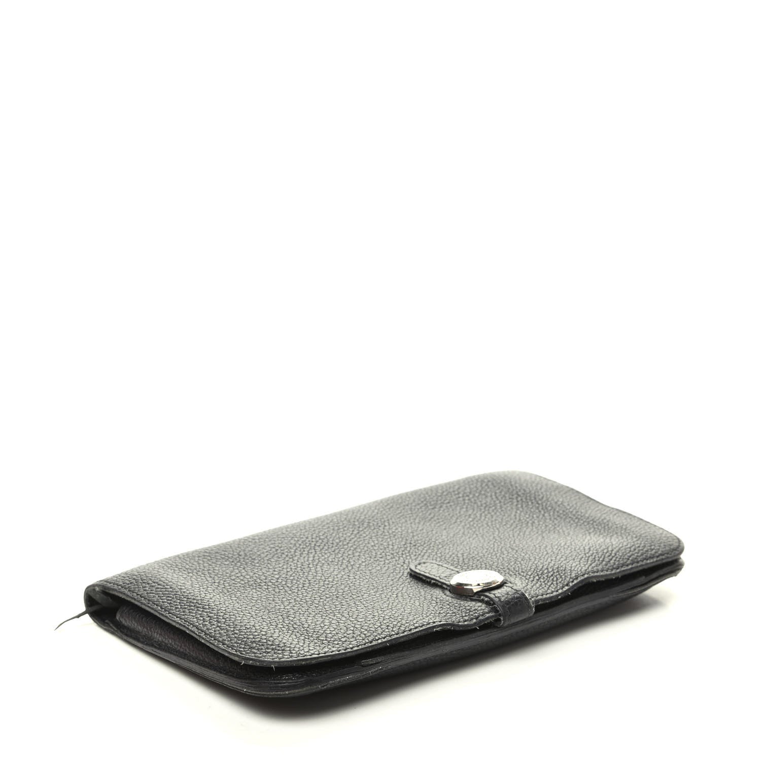 Hermes Togo Dogon Duo Wallet Black 4 of 11