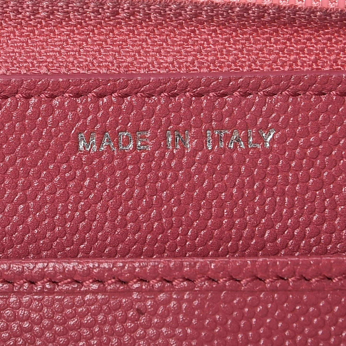 Caviar Sevruga Zip Around Wallet Pink