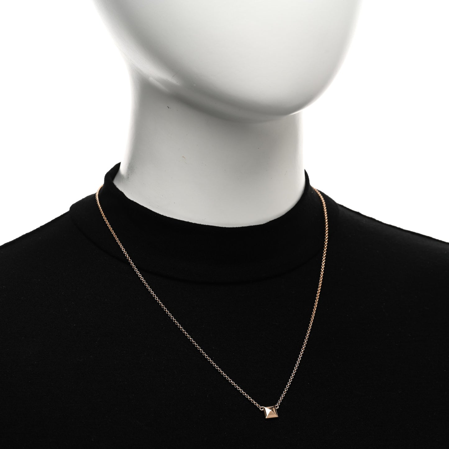 18K Rose Gold Clou d'H Pendant Necklace