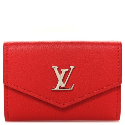 Louis Vuitton Calfskin Lockmini Wallet Kabuki 1 of 7