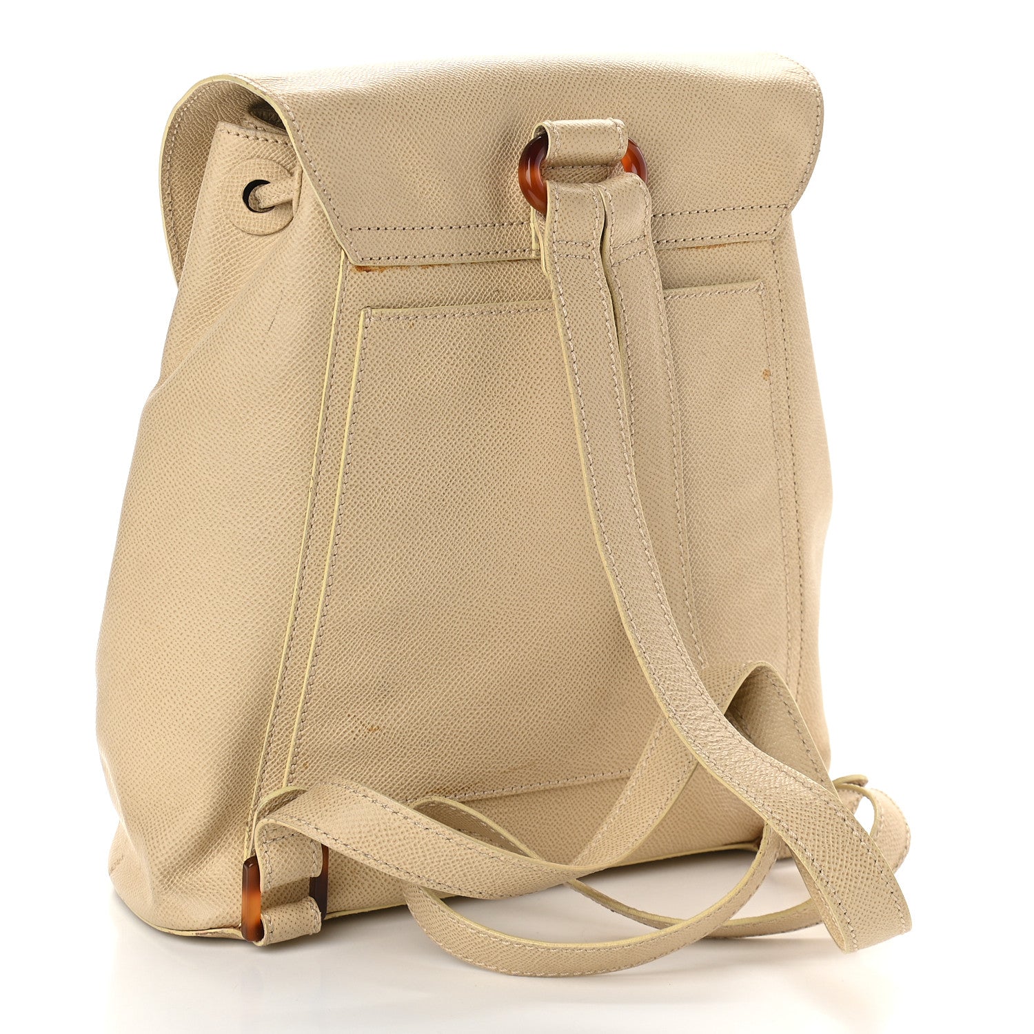 Chanel Caviar Tortoise CC Backpack Beige 2 of 13