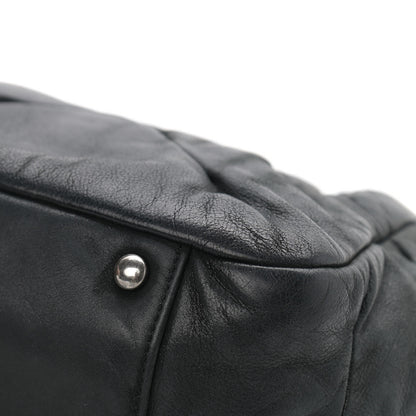 Chanel Iridescent Calfskin Glint Accordion Flap Black 11 of 17