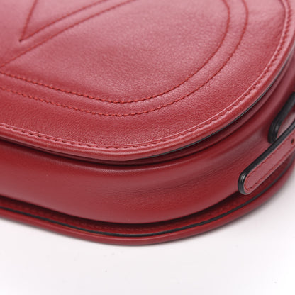 Valentino Garavani Vitello Small Logo Go Crossbody Bag Red 8 of 10