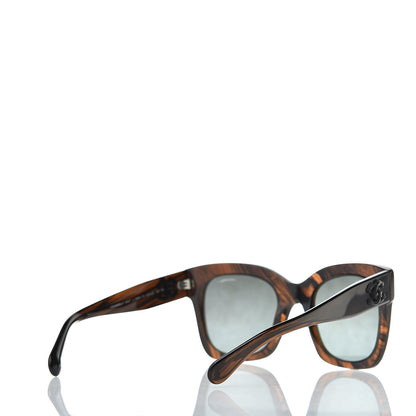 Chanel Mirror CC Sunglasses 5357 Brown 4 of 8